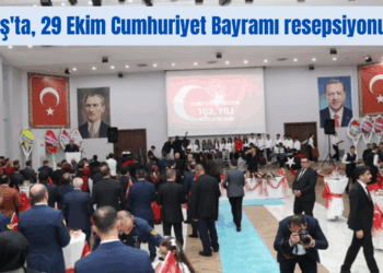 Muş'ta, 29 Ekim Cumhuriyet Bayramı resepsiyonu! Muş’ta, 29 Ekim Cumhuriyet Bayramı resepsiyonu!