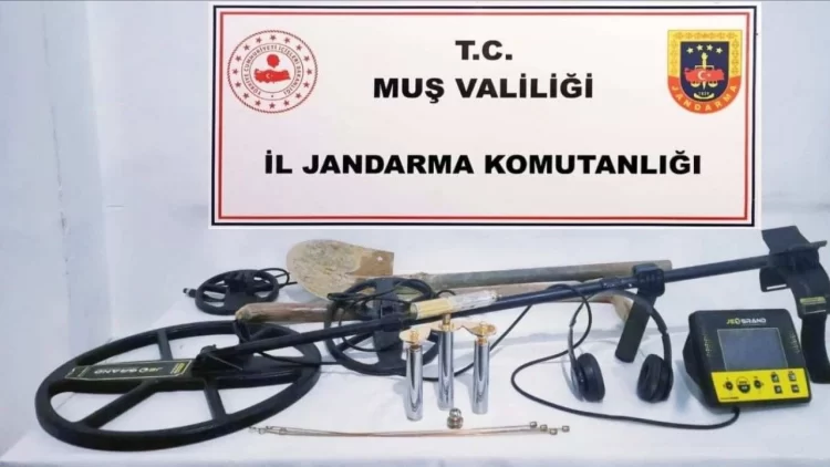 musta tarihi eser aramak icin kacak kazi yapan 7 kisi yakalandi habermeydan