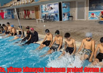 Muş’ta, yüzme bilmeyen kalmasın projesi devam ediyor!