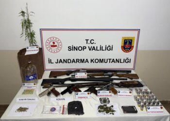 Sinop Erfelek’te, jandarmadan uyuşturucu operasyonu!