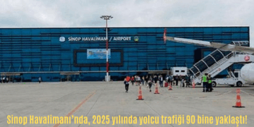 Sinop Havalimanı'nda, 2025yılında yolcu trafiği 90 bine yaklaştı! Sinop Havalimanı’nda, 2025yılında yolcu trafiği 90 bine yaklaştı!