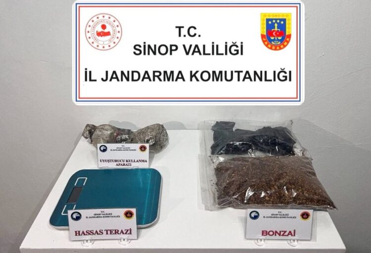 Sinop'ta, uyuşturucu operasyonunda 2 gözaltı! sinopta uyusturucu operasyonu1 habermeydan e1759934631327
