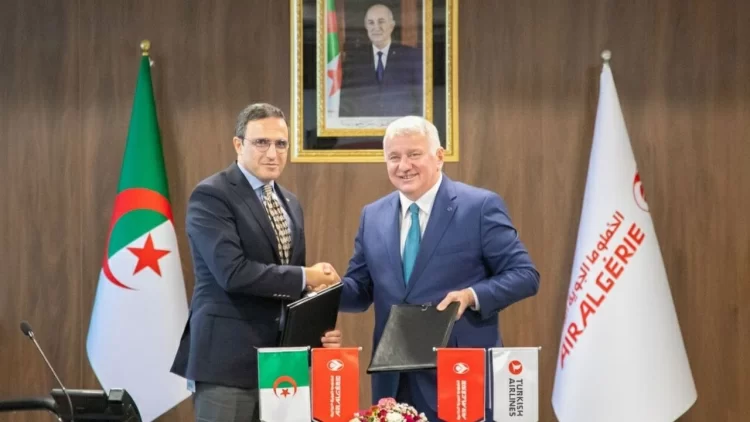 THY ile Cezayir Hava Yolları işbirliği anlaşması imzaladı.