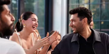 Güller ve Günahlar setinde bayram havası