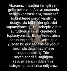 Muazzez Abacı yoğun bakıma girdi Muazzez Abaci yogun bakima girdi1 habermeydan