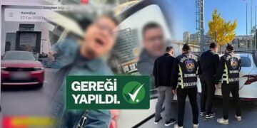 Kağıthane’de Trafik Güvenliğini Tehlikeye Düşüren Şahıslar Yakalandı