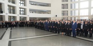 Cumhurbaşkanı Erdoğan, Bakü’de dönemin başarılı Emniyet Müdürü Servet Yılmaz’la görüştü