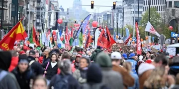 Belçika’da işçi grevi nedeniyle günlük yaşam durdu