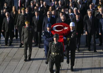 Cumhurbaşkanı Erdoğan ve devlet erkanı Anıtkabir’de