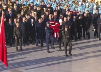 Cumhurbaşkanı Erdoğan ve devlet erkanı Anıtkabir’de