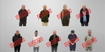 Kırmızı bülten ve ulusal seviyede aranan 9 kişi Türkiye’ye getirildi
