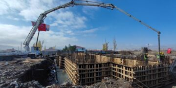 Muş’ta, Varto Jandarma Komutanlığı Hizmet Binası’nın temeli törenle atıldı!