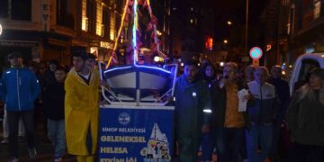 Sinop'ta, 6. Lakerda Festivali kapsamında Helesa yürüyüşü! Sinop’ta, 6. Lakerda Festivali kapsamında Helesa yürüyüşü!