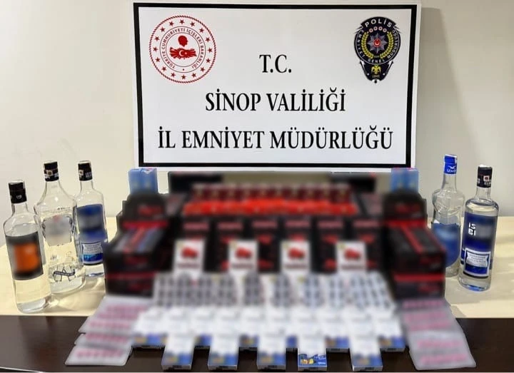 Sinop'ta, kaçak içki ve cinsel içerikli ürün operasyonu! sinopta kacak icki ve cinsel icerikli urun operasyonu habermeydan