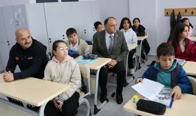 Sinop'ta, öğrencilere afet bilinci eğitimi! sinopta ogrencilere afet bilinci egitimi habermeydan