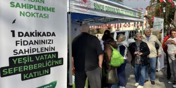 Sinop’ta, ‘Yeşil Vatan Seferberliği’ kapsamında vatandaşlara fidan dağıtıldı!