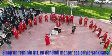 Sinop'un fethinin 811. yıl dönümü mehter sesleriyle yankılandı! Sinop’un fethinin 811. yıl dönümü mehter sesleriyle yankılandı!