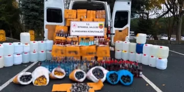 “Alkollü İçki Kaçakçılığı ve Sahteciliğine” yönelik operasyon!
