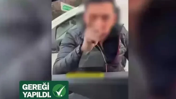 Istanbulda Kadin Surucuye Saldiran Kisi habermeydan