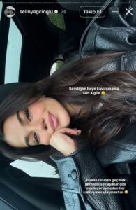 Selin Yagcioglundan Kerem Bursin liseli asiklar gibiyiz1 habermeydan