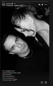 Serenay Sarikayadan Mert Demir paylasimi Iyiki dogdun kral1 habermeydan