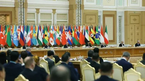 Cumhurbaşkanı Erdoğan, “Uluslararası Barış ve Güven Forumu"nda konuştu Uluslararasi Baris ve Guven Forumu habermeydan