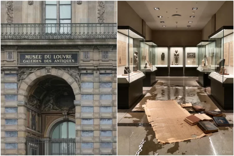 Louvre Müzesi’nde su sızıntısı: 400 nadir kitap hasar gördü Louvre Müzesi’nde su sızıntısı...