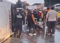 Maltepe’de servis minibüsü devrildi! Yaralılar var Maltepe’de servis minibüsü devrildi! Yaralılar var