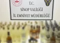 Sinop’ta, yılbaşı öncesi kaçak ve sahte içki operasyonu!