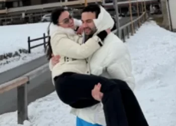 Esra Bilgiç ve Faruk Sabancı’nın İsviçre tatili