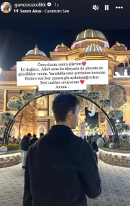 Gamze ozcelik Ugur Pektastan gizlidegi oglunu paylasti2 habermeydan