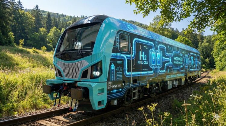 Hidrojen Yakıtlı Tren İçin İmzalar Atıldı Hidrojen Yakitli Tren habermeydan