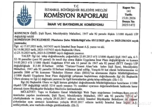 Halka Değil Ranta Açtılar! İBB'den 2 Milyar Dolarlık Tezgah IBB3 habermeydan