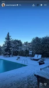 Yasemin Ergene kar keyfi gundem oldu1 habermeydan