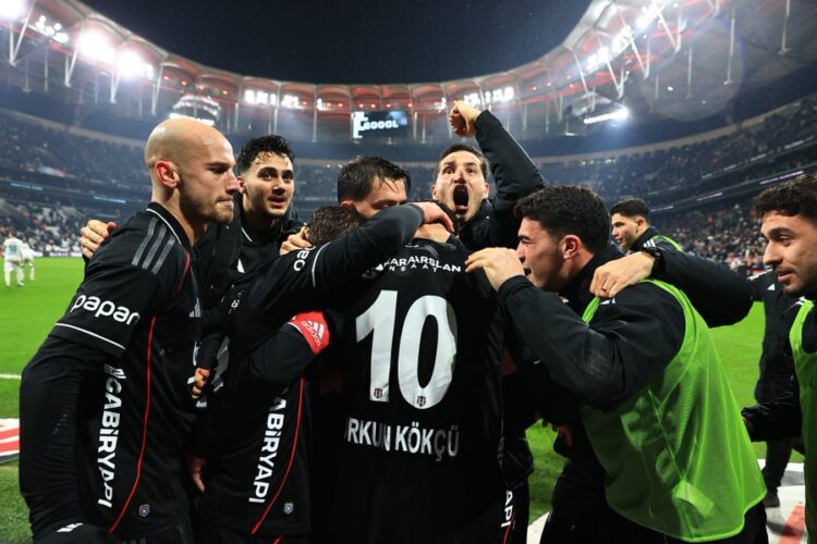 Beşiktaş, geriden gelerek kazandı! besiktas geriden gelerek kazandi habermeydan
