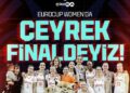 ÇBK Mersin, EuroCup'ta çeyrek finale yükseldi! ÇBK Mersin, EuroCup’ta çeyrek finale yükseldi!