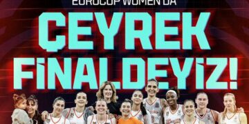ÇBK Mersin, EuroCup'ta çeyrek finale yükseldi! ÇBK Mersin, EuroCup’ta çeyrek finale yükseldi!