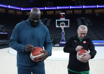 Erdoğan ile Shaquille O’Neal’dan dikkat çeken buluşma