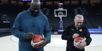 Erdoğan ile Shaquille O’Neal’dan dikkat çeken buluşma