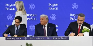 Dışişleri Bakanı Hakan Fidan, Gazze Barış Kurulu belgesini imzaladı