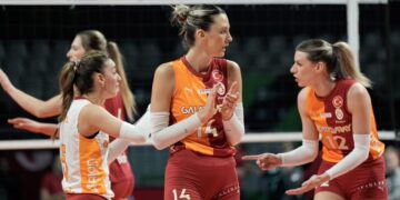 Galatasaray Daikin, CEV Kupası play-off turunda avantajı kaptı!