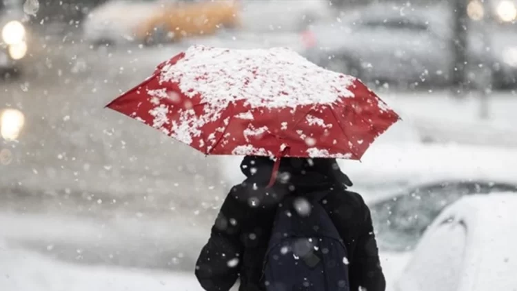 13 il için yoğun kar yağışı alarmı...