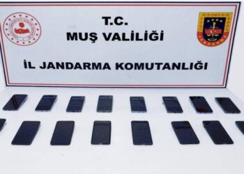 Muş Bulanık’ta, 16 adet gümrük kaçağı cep telefonu ele geçirildi!