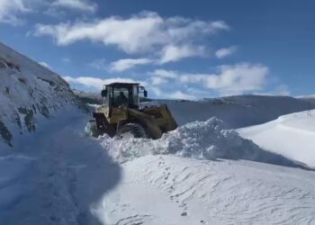 Muş’ta, karda kapanan 264 köy yolu ulaşıma açıldı!