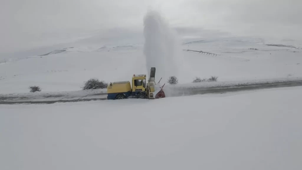 Muş'ta, 51 köy yolu yoğun kar nedeniyle ulaşıma kapandı! musta 51 koy yolu yogun kar nedeniyle ulasima kapandi habermeydan