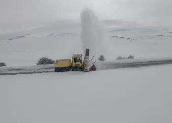 Muş’ta, 51 köy yolu yoğun kar nedeniyle ulaşıma kapandı!