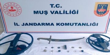 Muş'ta, düzenlenen operasyonda tarihi eser ele geçirildi! Muş’ta, düzenlenen operasyonda tarihi eser ele geçirildi!