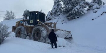Sinop’ta, kardan 196 köy yolu kapalı, 39 köyde elektrik yok!