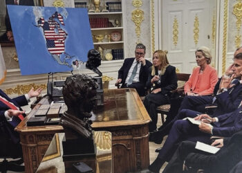 Trump’tan tartışmalı harita paylaşımı: Kanada, Grönland ve Venezuela ABD toprağı olarak gösterildi