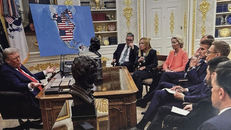 Trump’tan tartışmalı harita paylaşımı...